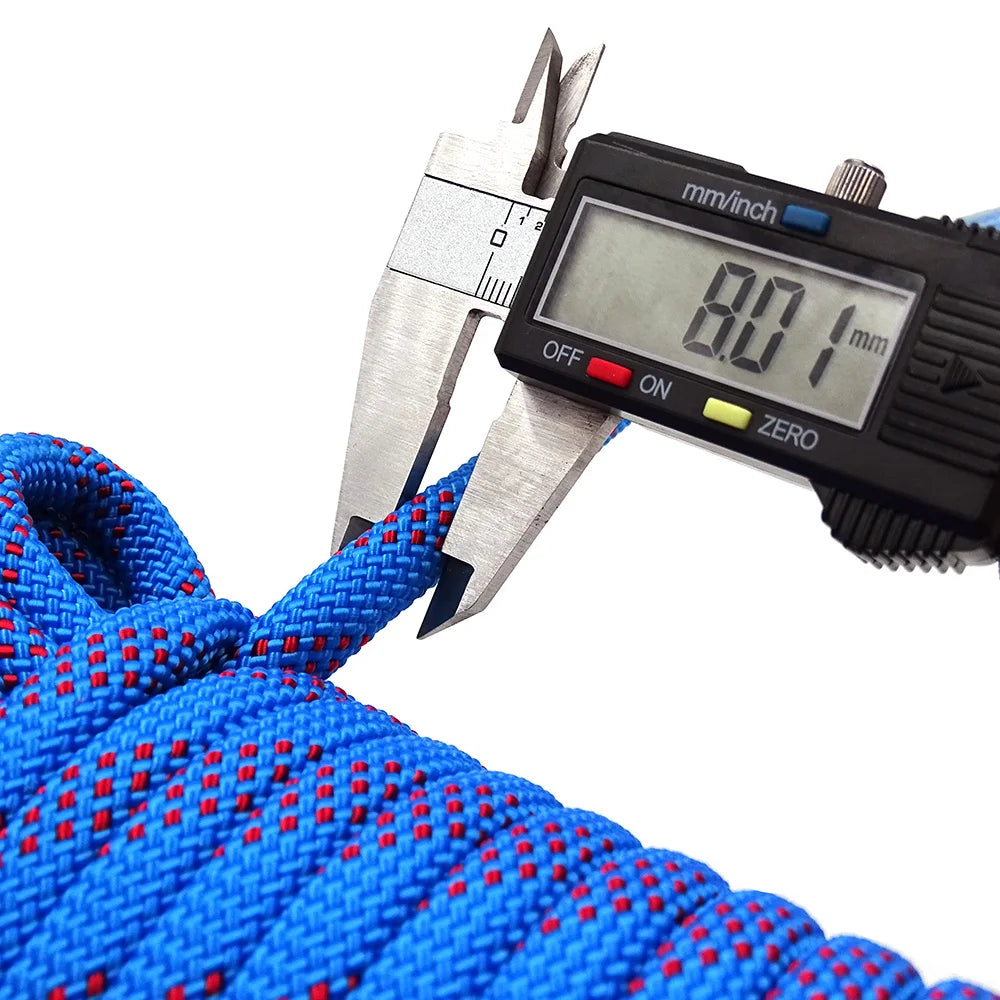 8mm Static Climbing Rope – High-Strength Safety Rope for Outdoor & Rescue