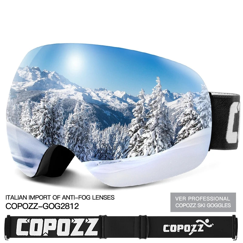 UV400 Ski Goggles – Anti-Fog Snowboard & Ski Eyewear