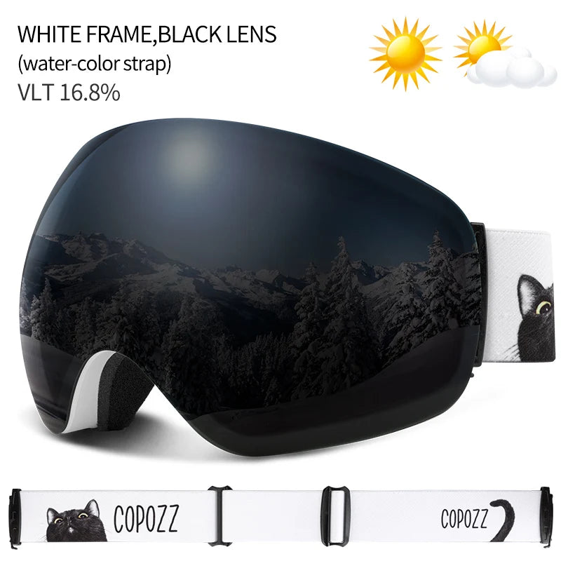 UV400 Ski Goggles – Anti-Fog Snowboard & Ski Eyewear
