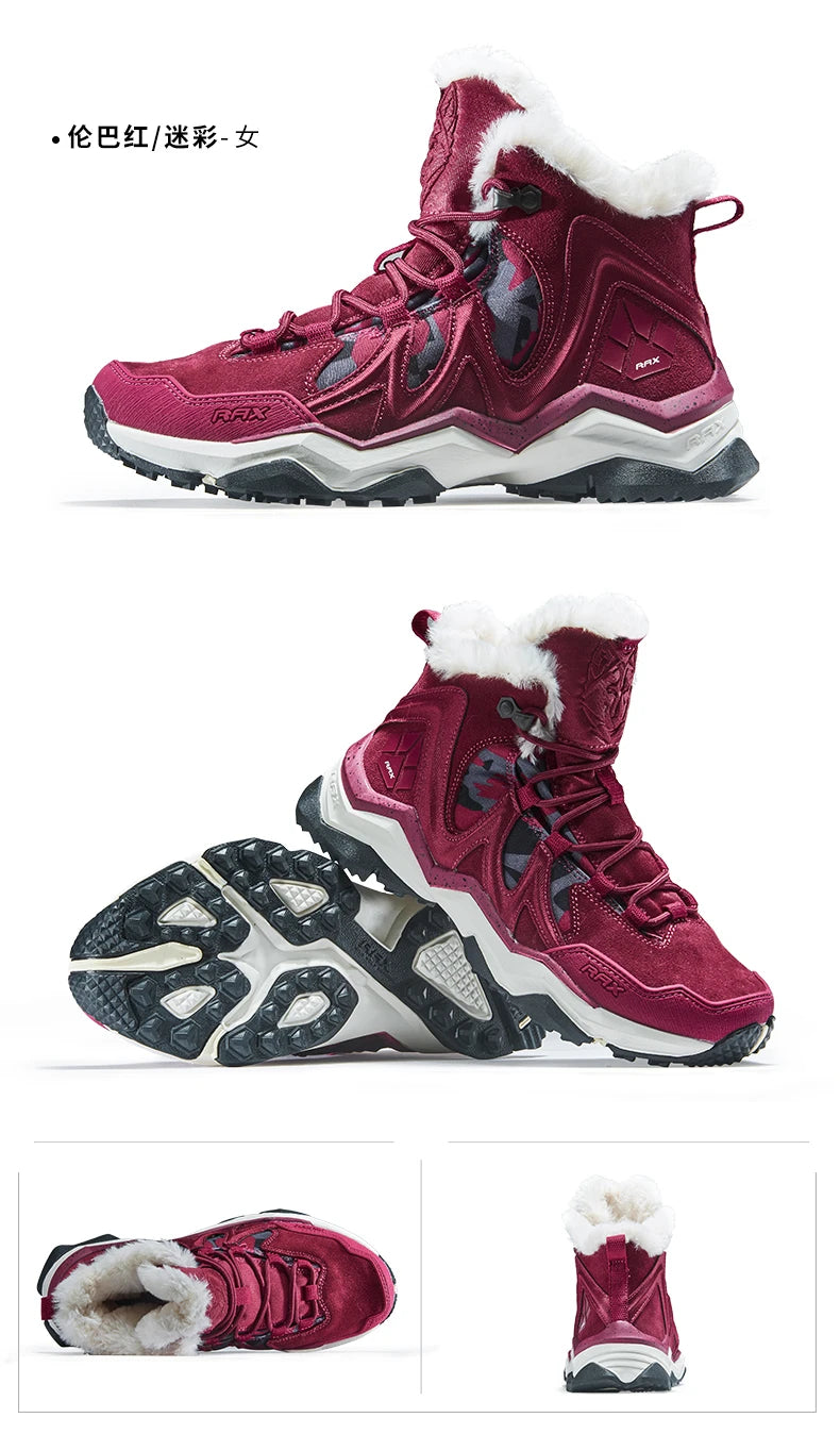 Waterproof Winter Hiking Shoes – Men’s Outdoor Snow Boots