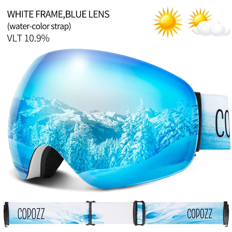 UV400 Ski Goggles – Anti-Fog Snowboard & Ski Eyewear