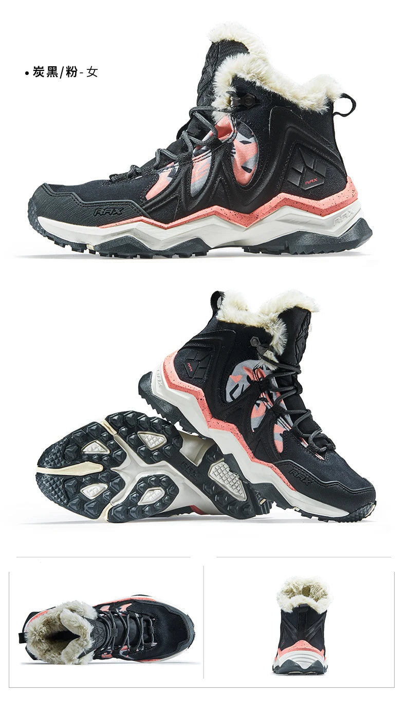 Waterproof Winter Hiking Shoes – Men’s Outdoor Snow Boots