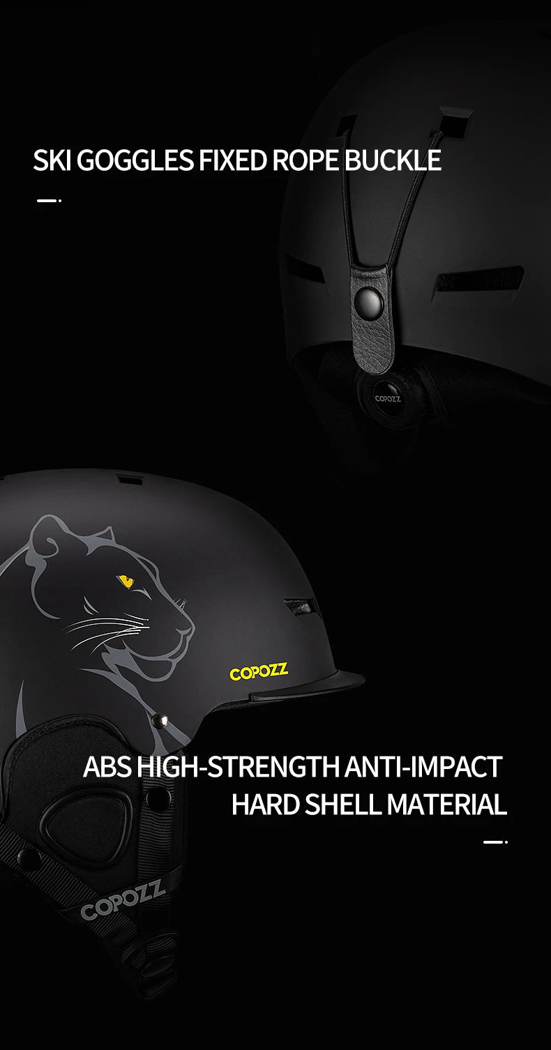 Cartoon Half-Cover Ski Helmet – Anti-Impact Sports Helmet for Adults & Kids