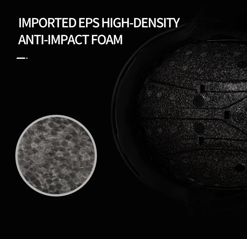 Cartoon Half-Cover Ski Helmet – Anti-Impact Sports Helmet for Adults & Kids