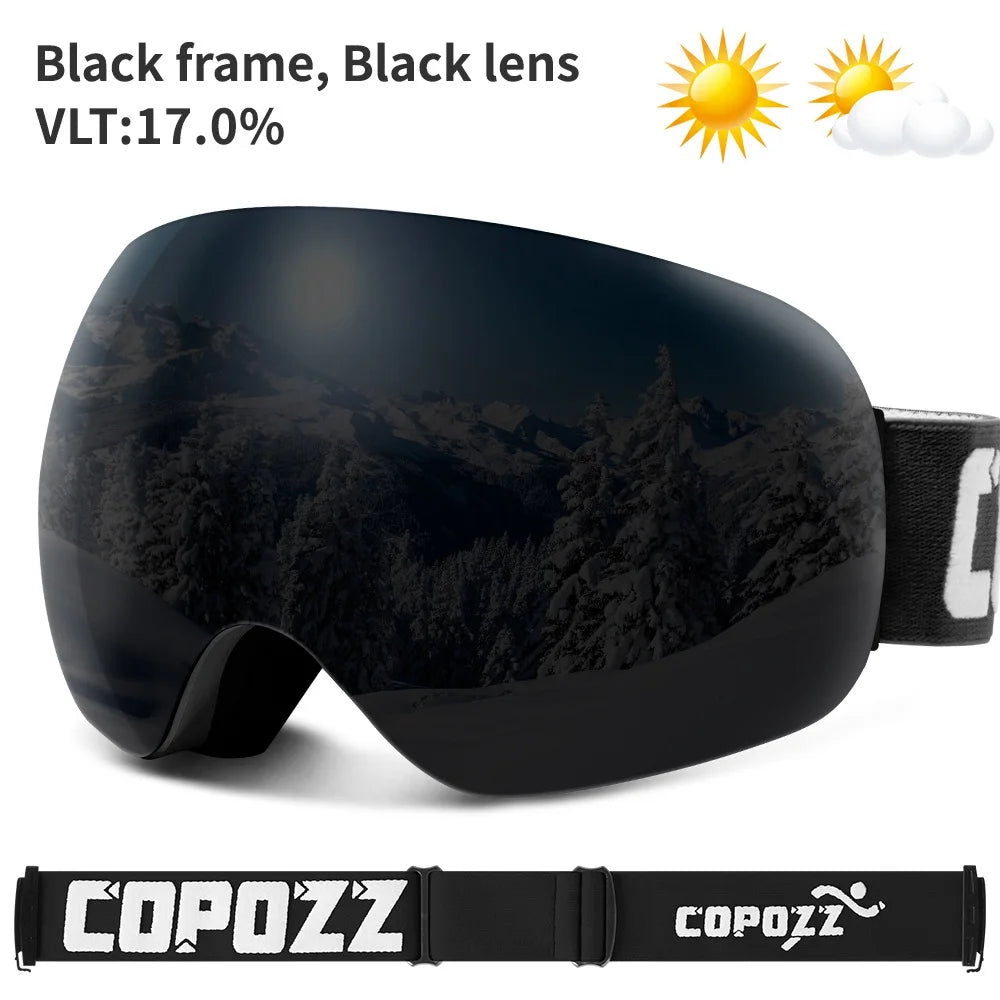 UV400 Ski Goggles – Anti-Fog Snowboard & Ski Eyewear