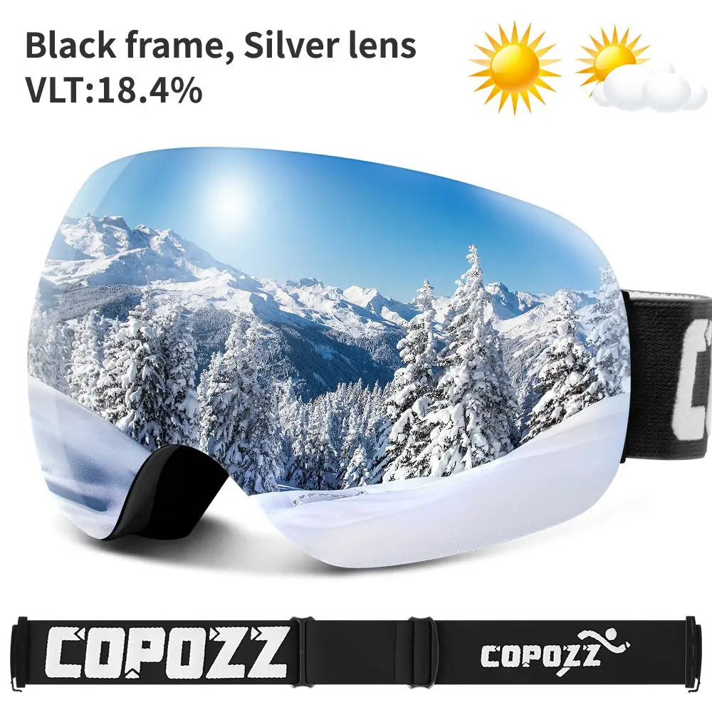UV400 Ski Goggles – Anti-Fog Snowboard & Ski Eyewear
