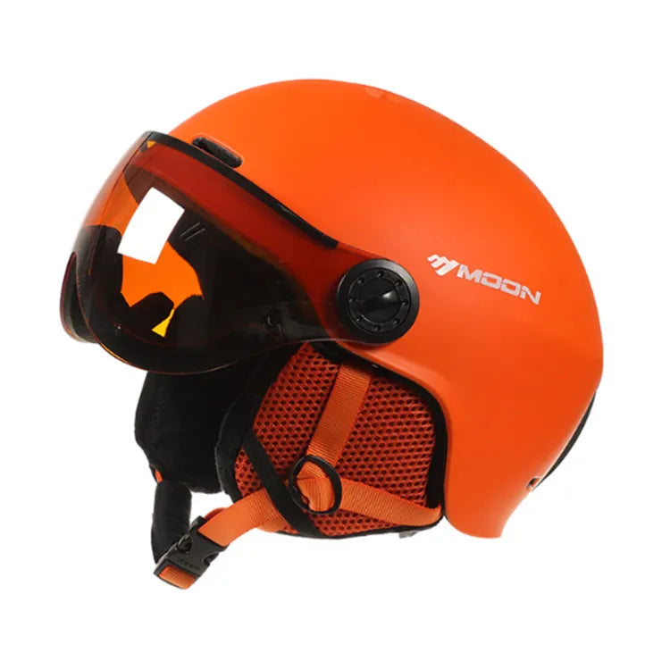 Ski Helmet with Snow Visor – Safety Gear for Winter Sports