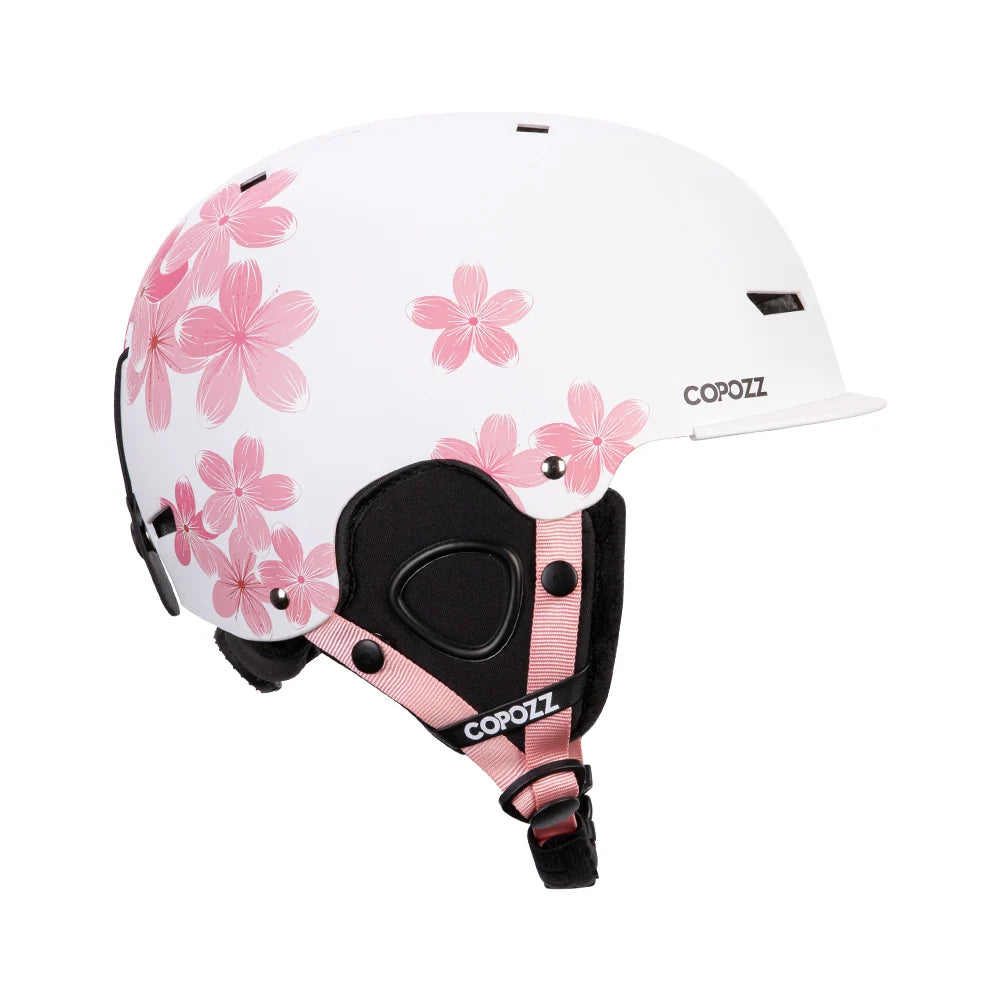 Cartoon Half-Cover Ski Helmet – Anti-Impact Sports Helmet for Adults & Kids