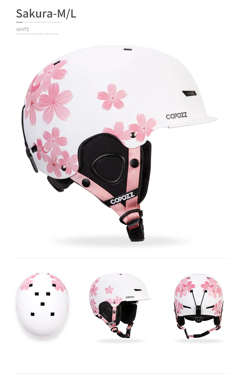 Cartoon Half-Cover Ski Helmet – Anti-Impact Sports Helmet for Adults & Kids