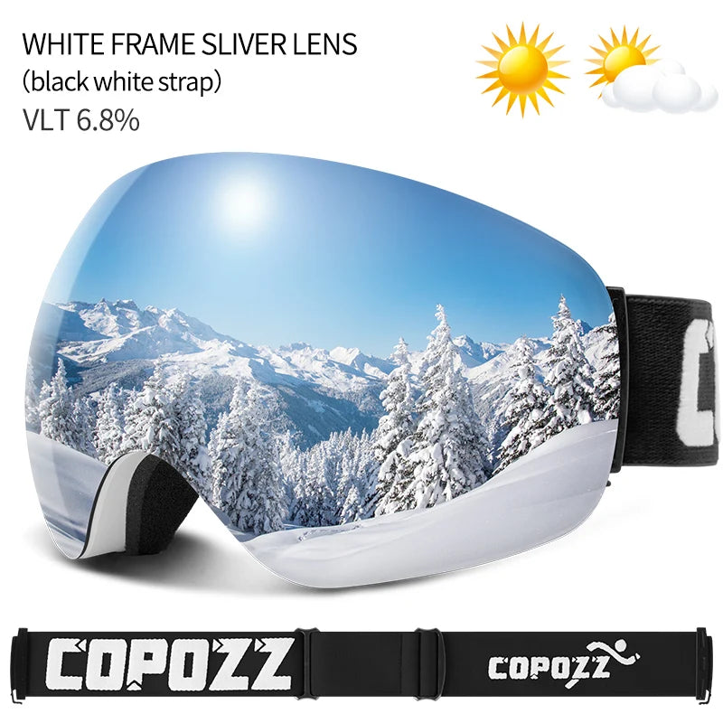 UV400 Ski Goggles – Anti-Fog Snowboard & Ski Eyewear