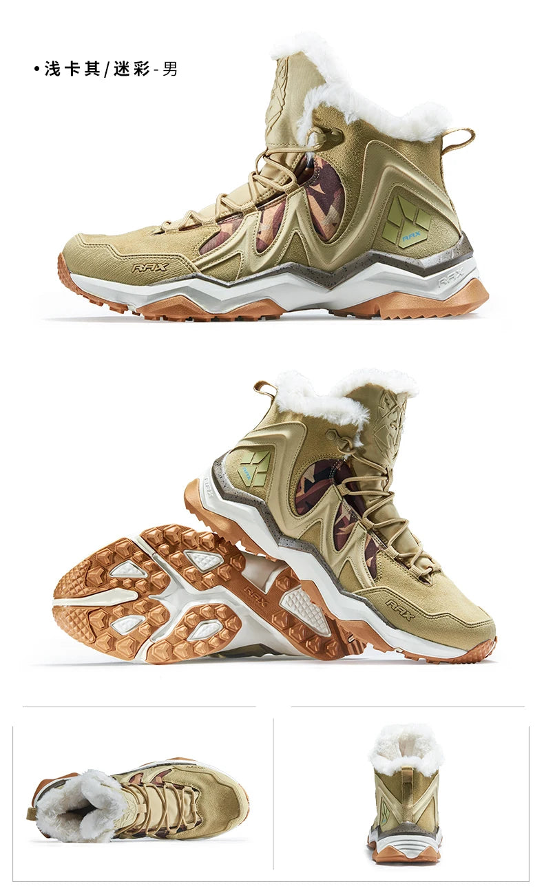 Waterproof Winter Hiking Shoes – Men’s Outdoor Snow Boots