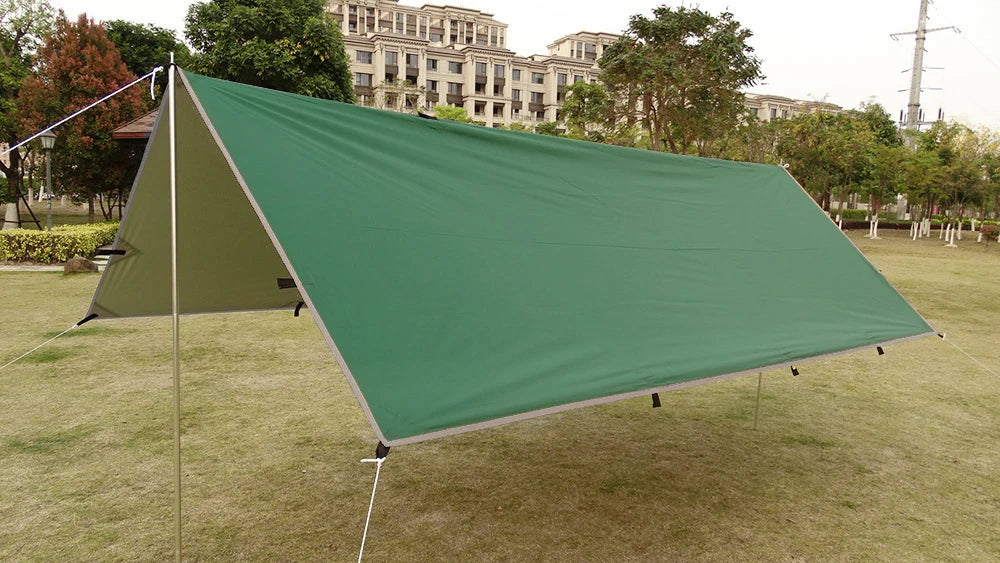 Waterproof Tent Tarp – Lightweight Outdoor Camping Sun Shelter