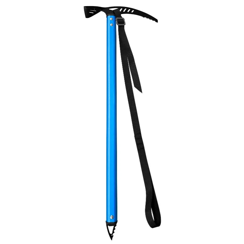 Aluminum Ice Axe 70cm – Lightweight Mountaineering & Camping Walking Pick