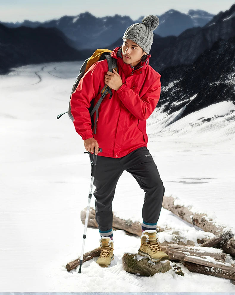 Waterproof Winter Hiking Shoes – Men’s Outdoor Snow Boots