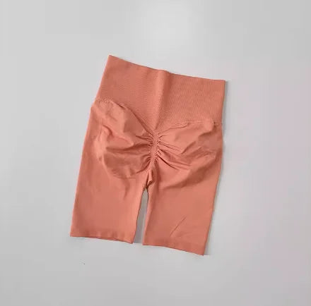 High-Waist Women’s Yoga & Fitness Shorts – Hip Push-Up Quick-Dry