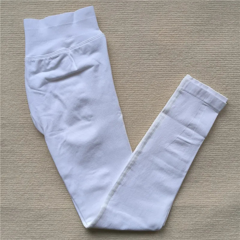 Seamless High-Elastic Yoga Leggings – Butt-Lifting Fitness Tights