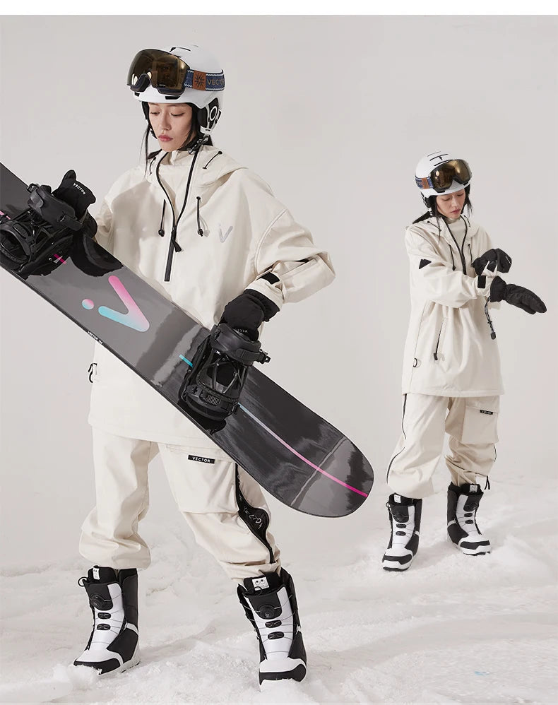 Unisex Ski Jacket & Pants Set – Waterproof Winter Snow Sports Outfit