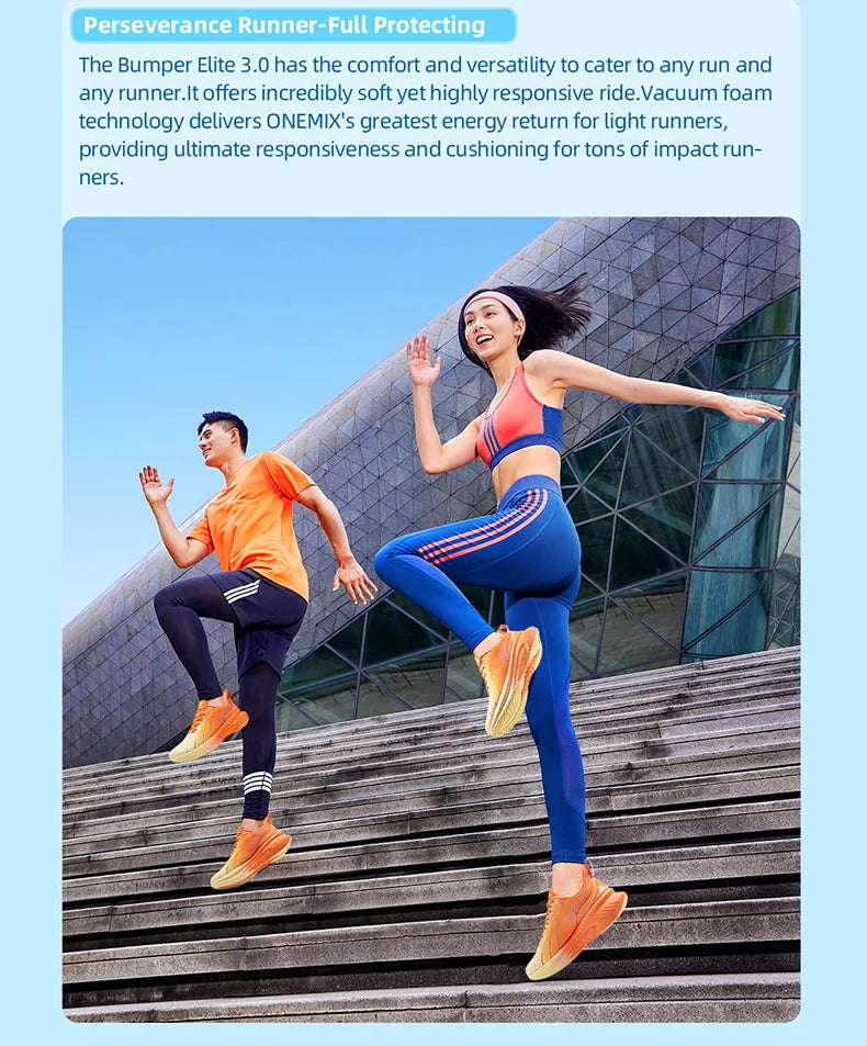 Cushioning Running Shoes – Men’s & Women’s Non-Slip Athletic Sneakers