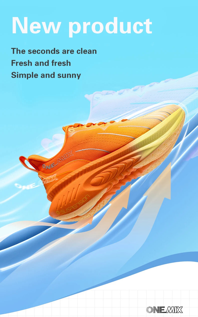 Cushioning Running Shoes – Men’s & Women’s Non-Slip Athletic Sneakers