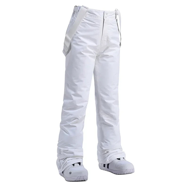 Unisex Winter Ski Pants – Thick, Waterproof, Windproof Snow Trousers