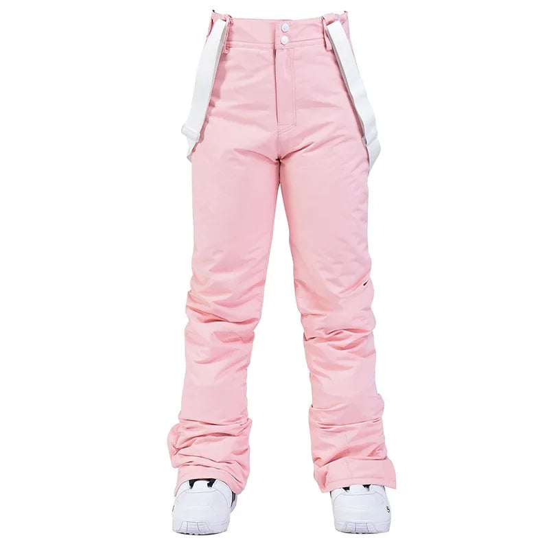 Unisex Winter Ski Pants – Thick, Waterproof, Windproof Snow Trousers