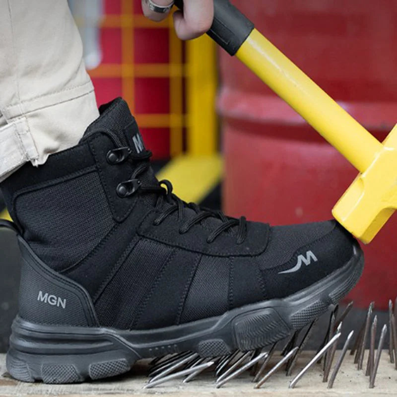 Indestructible Steel Toe Work Boots – Men & Women Safety Shoes