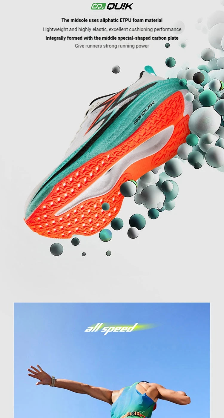 Flame 4.0 MIX Men’s Running Shoes – Carbon Plate Racing Sneakers