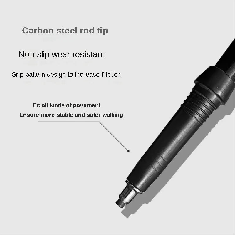 2PCS Ultralight Telescopic Trekking Poles – Adjustable Aluminum Hiking Sticks