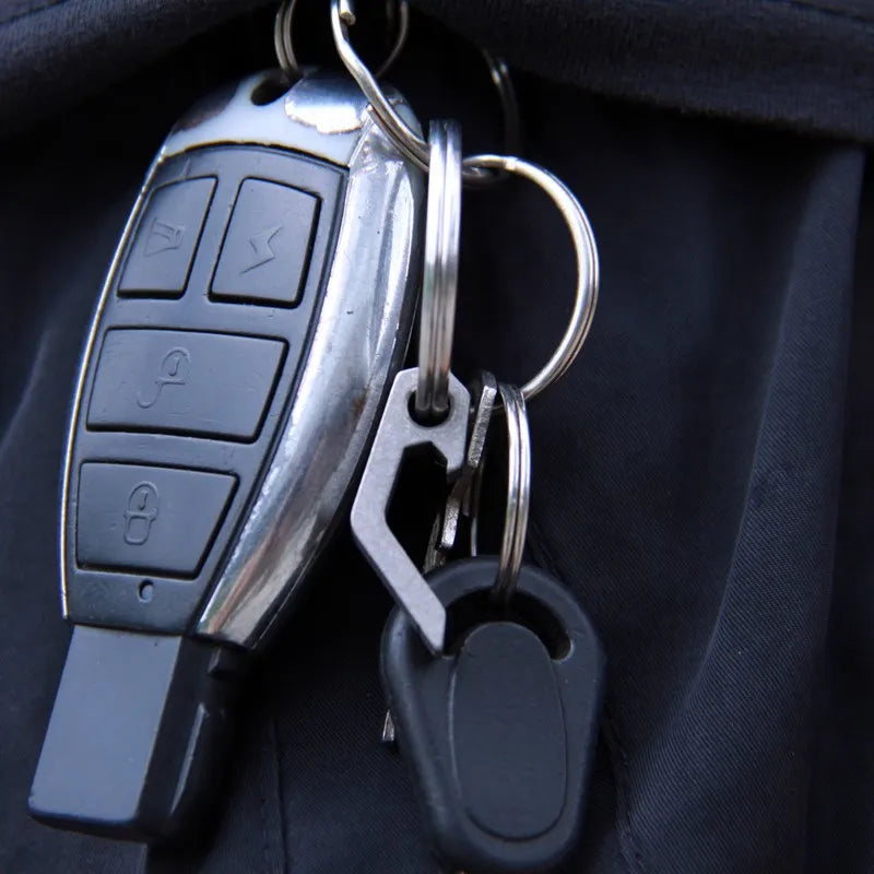 Mini EDC Bottle Opener Keyring – Lightweight Pocket Tool