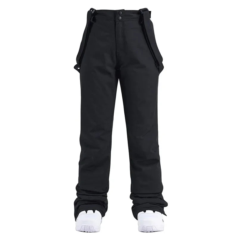 Unisex Winter Ski Pants – Thick, Waterproof, Windproof Snow Trousers