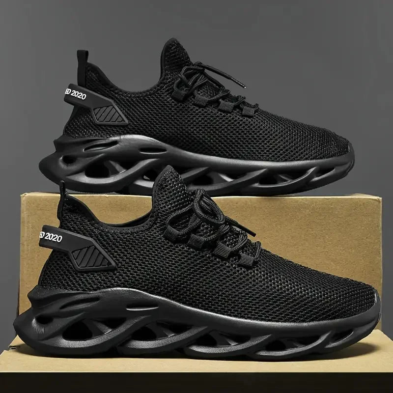 Men’s Casual Breathable Sneakers – Lightweight Running & Walking Shoes