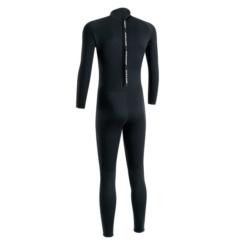 3mm Neoprene Wetsuit – Men’s Full Diving & Surfing Suit