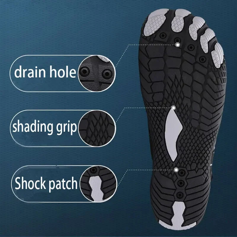 Unisex Aqua Shoes – Quick-Dry Breathable Water Sneakers