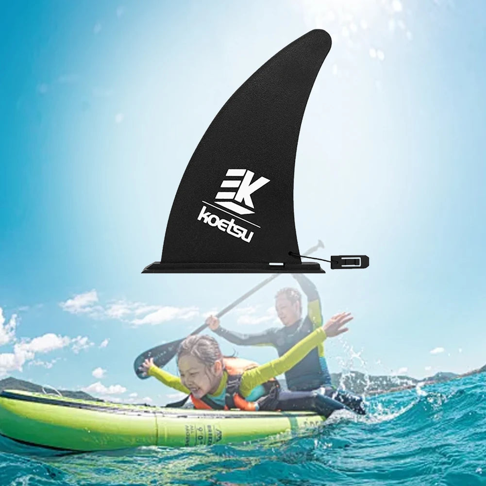 10" Detachable Surfboard Fin – Longboard & SUP Tail Fin Replacement