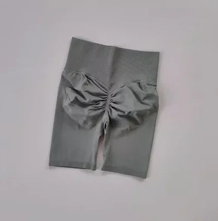 High-Waist Women’s Yoga & Fitness Shorts – Hip Push-Up Quick-Dry