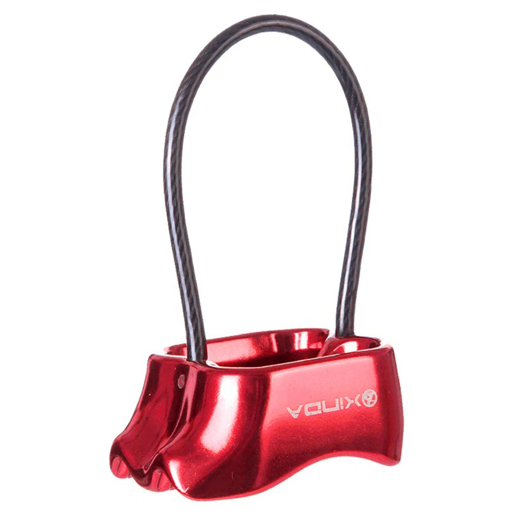 RMOJOYCE ATC Belay Device – 25kN Aluminum Rock Climbing Descender