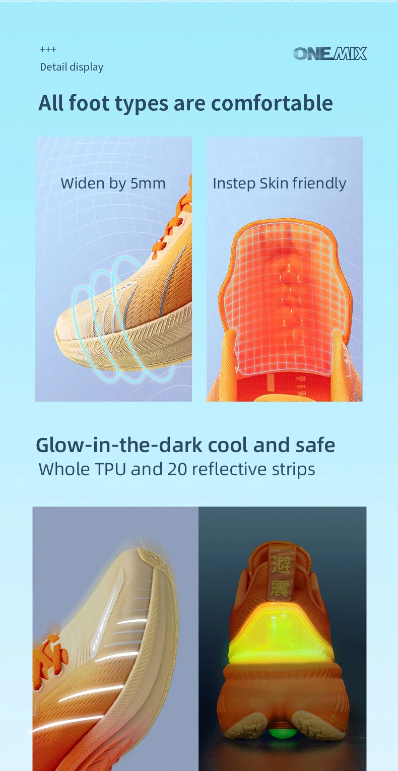 Cushioning Running Shoes – Men’s & Women’s Non-Slip Athletic Sneakers