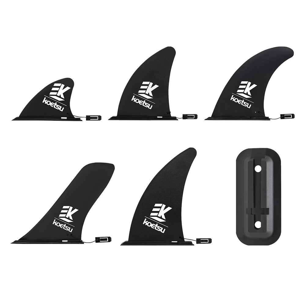 10" Detachable Surfboard Fin – Longboard & SUP Tail Fin Replacement