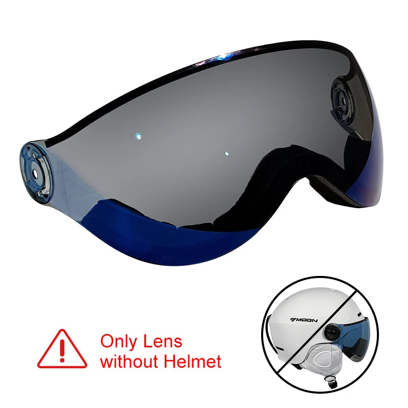 Ski Helmet with Snow Visor – Safety Gear for Winter Sports