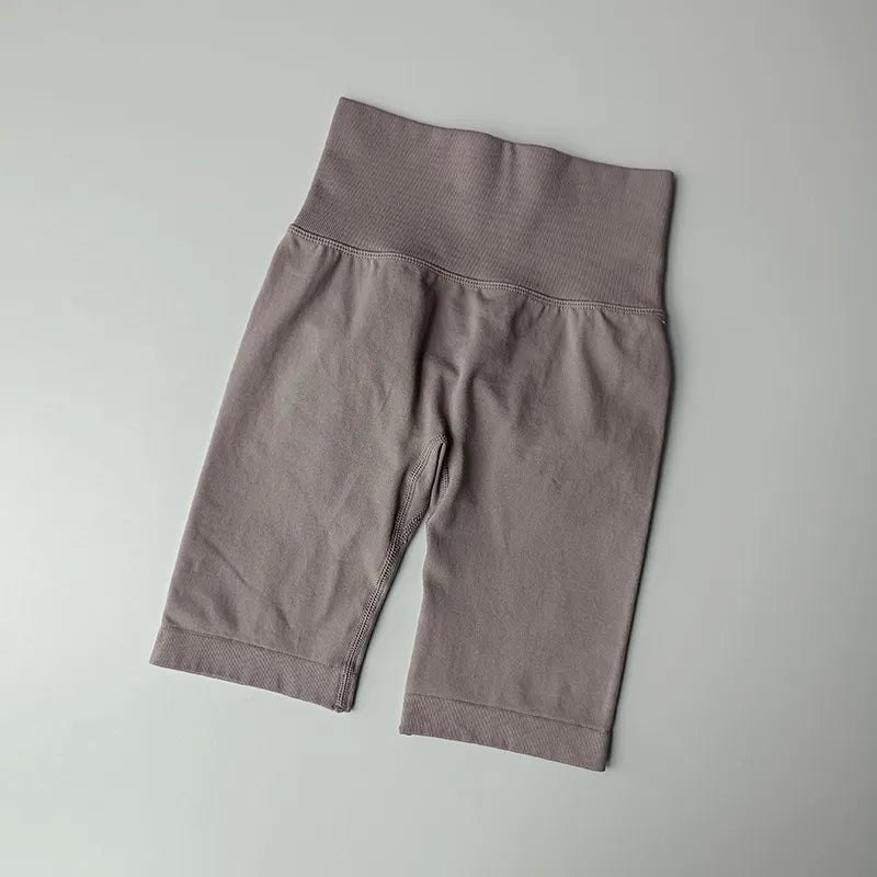 High-Waist Women’s Yoga & Fitness Shorts – Hip Push-Up Quick-Dry