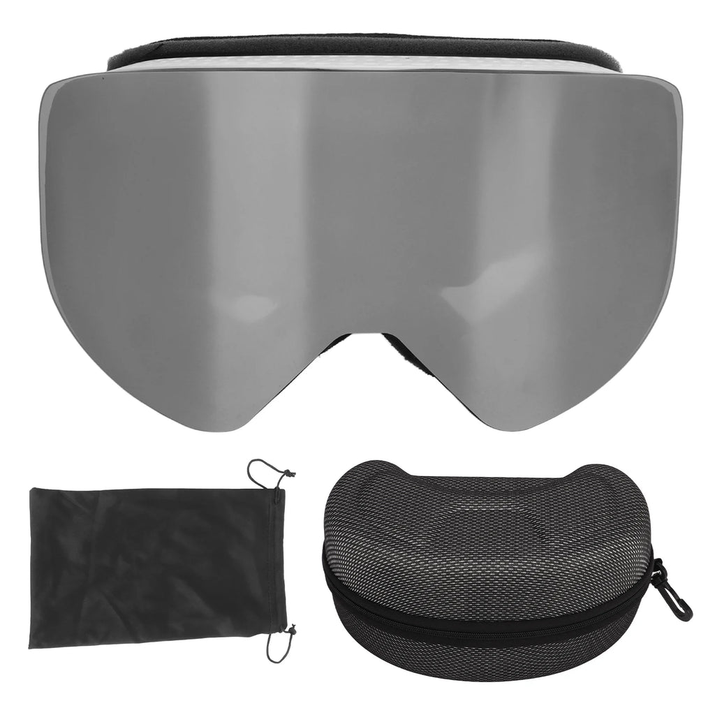 Magnetic Ski Goggles – Anti-Fog UV Snowboard OTG Goggles