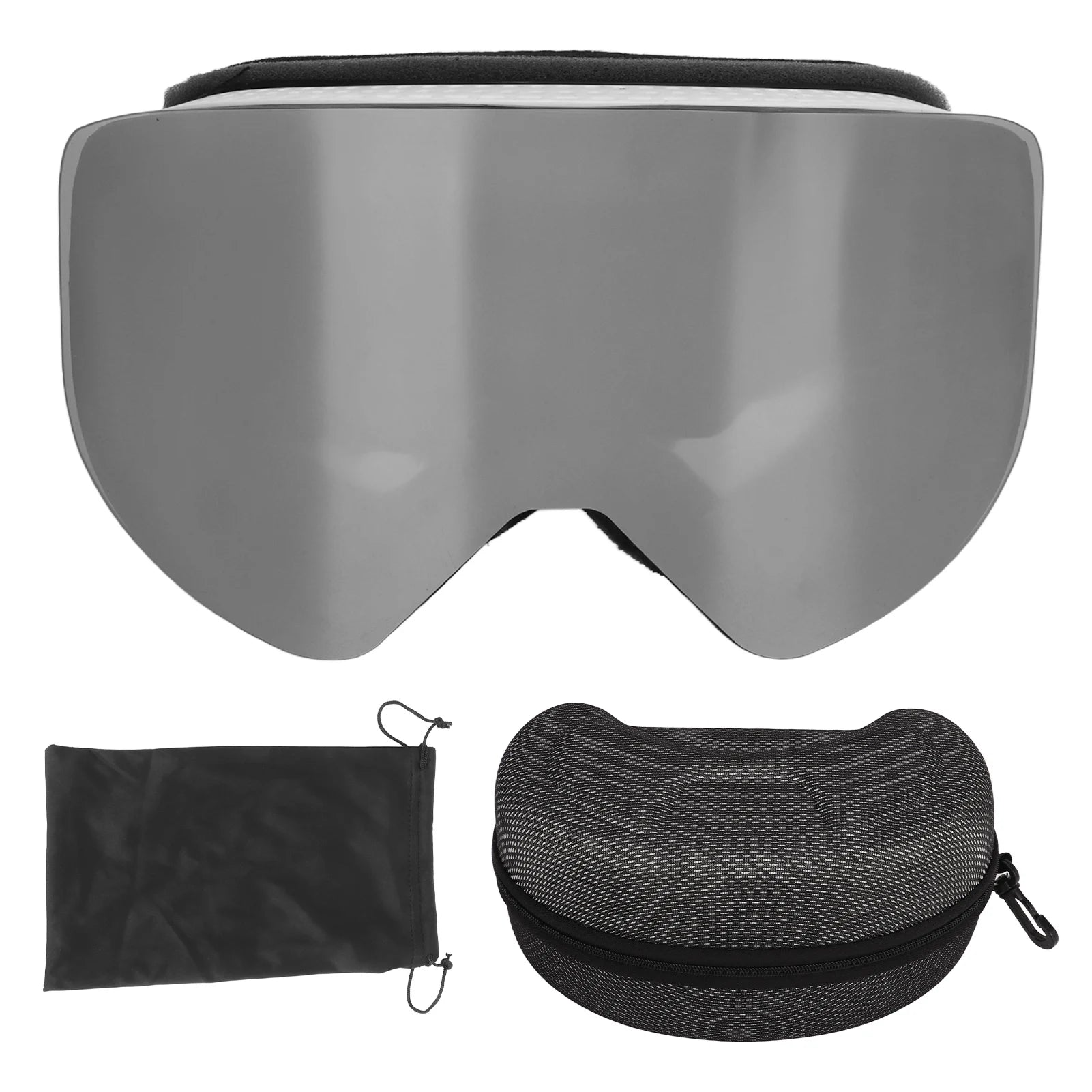 Magnetic Ski Goggles – Anti-Fog UV Snowboard OTG Goggles