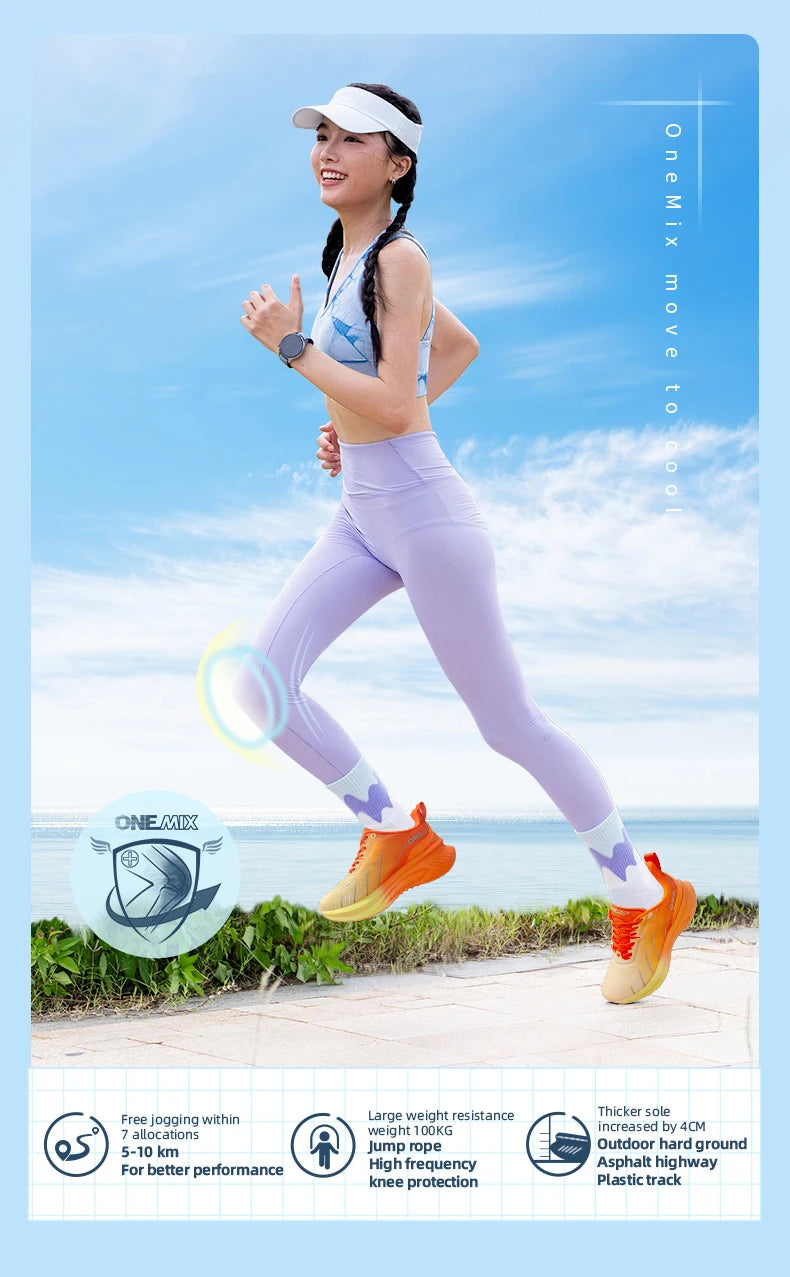 Cushioning Running Shoes – Men’s & Women’s Non-Slip Athletic Sneakers