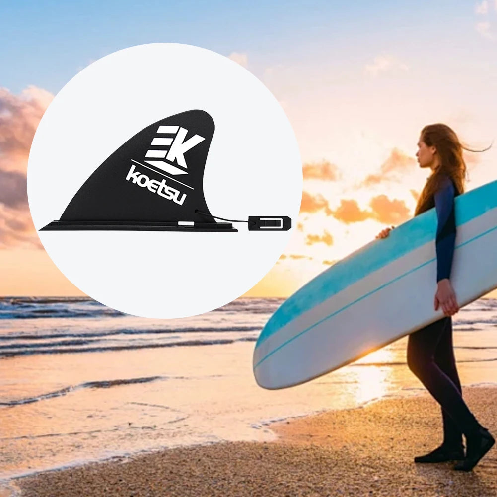 10" Detachable Surfboard Fin – Longboard & SUP Tail Fin Replacement