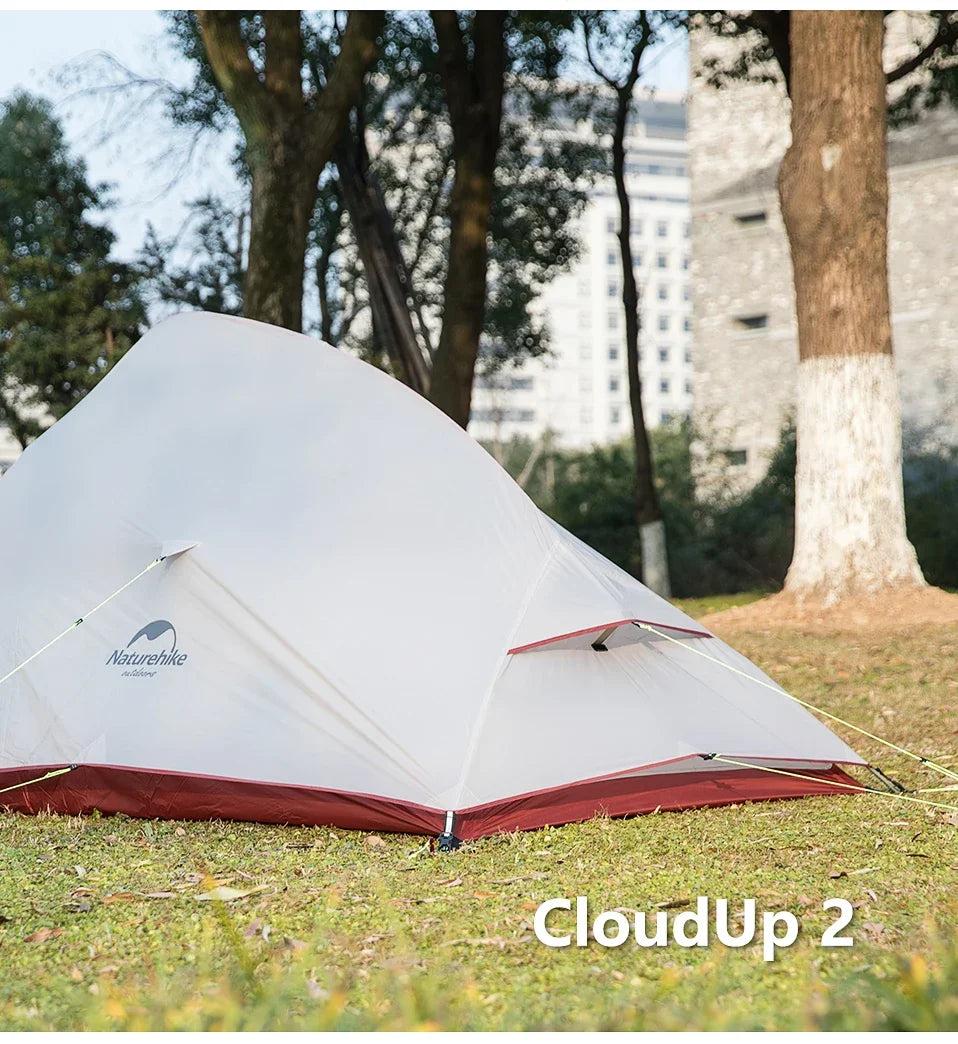 Naturehike 2-Person Waterproof Trekking Tent – Lightweight 3-Season Outdoor Shelter