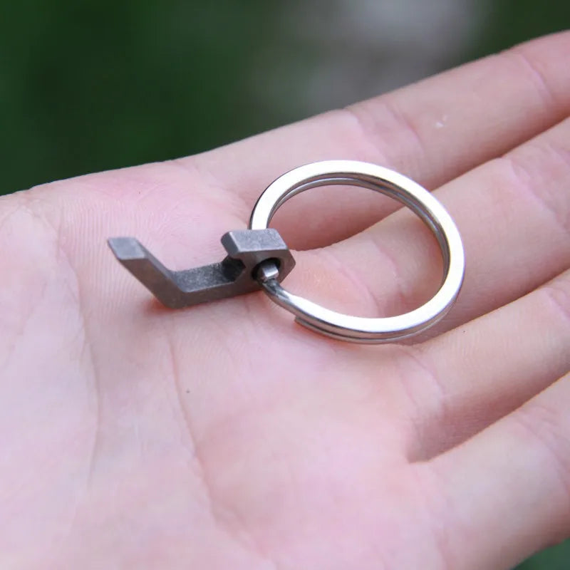 Mini EDC Bottle Opener Keyring – Lightweight Pocket Tool