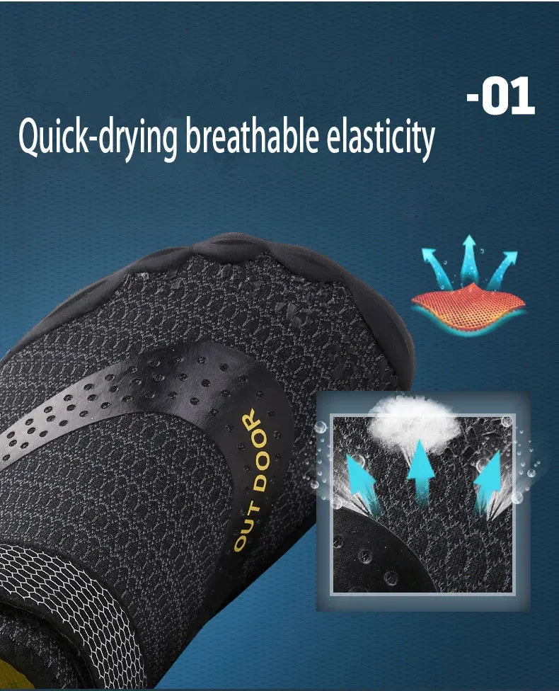 Unisex Aqua Shoes – Quick-Dry Breathable Water Sneakers