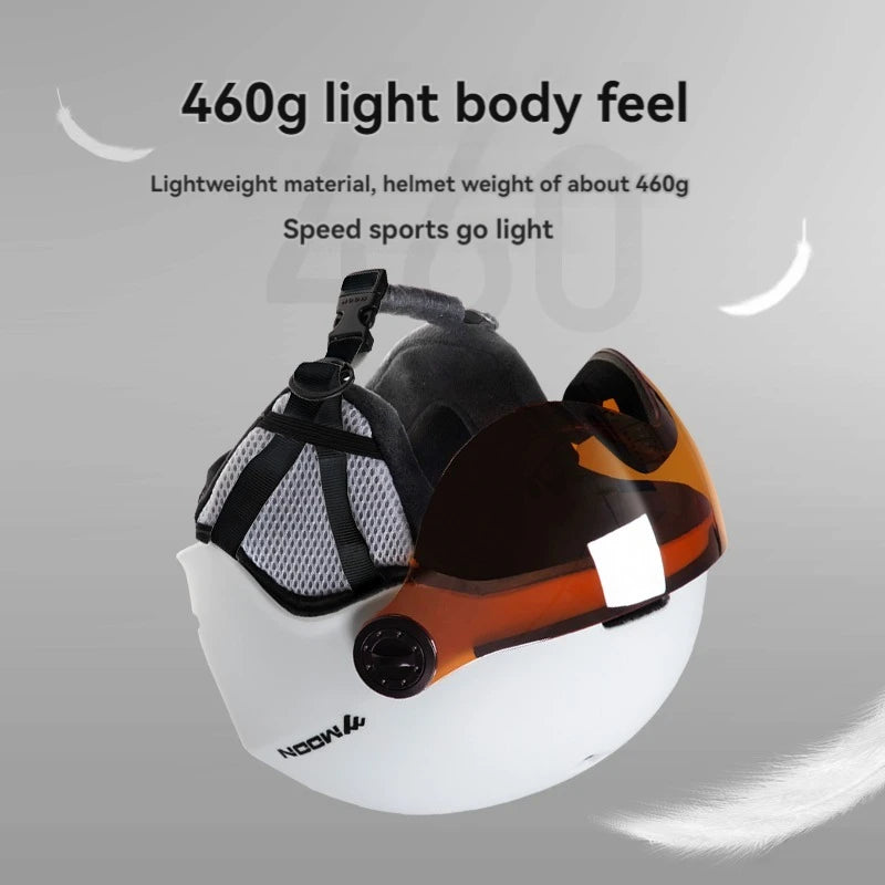 Ski Helmet with Snow Visor – Safety Gear for Winter Sports