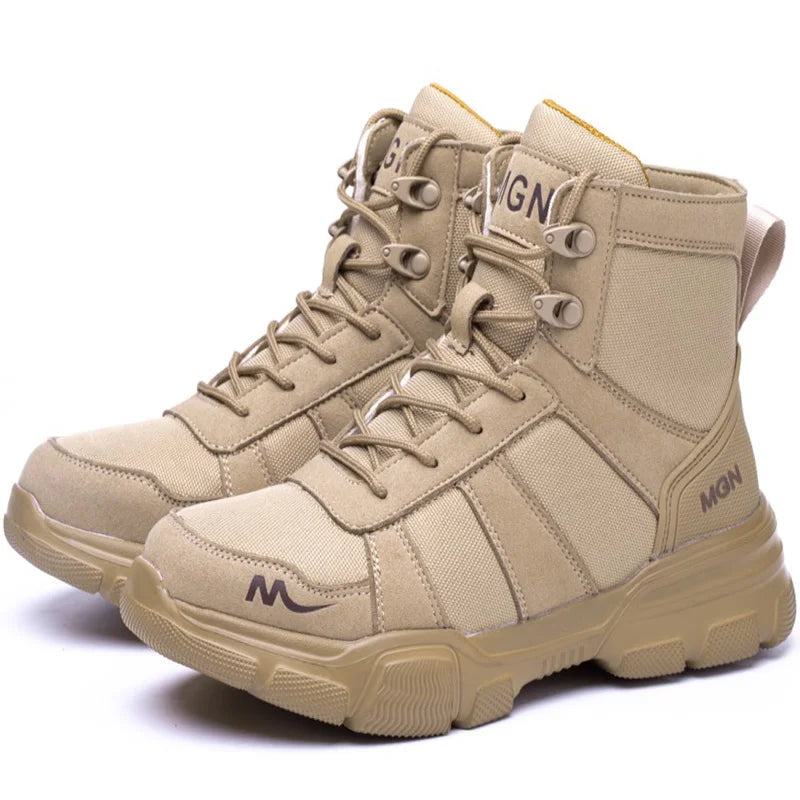 Indestructible Steel Toe Work Boots – Men & Women Safety Shoes