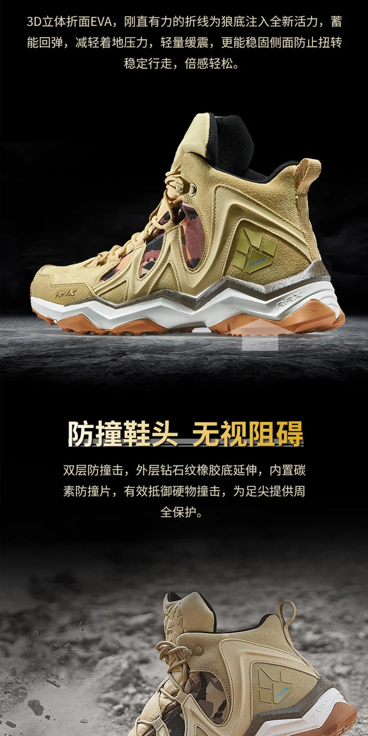 Waterproof Winter Hiking Shoes – Men’s Outdoor Snow Boots